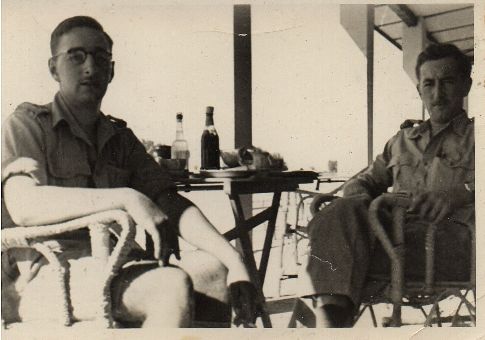 Phil Vanderkelen and Peter Vanderkelen, El Kantara 1941.